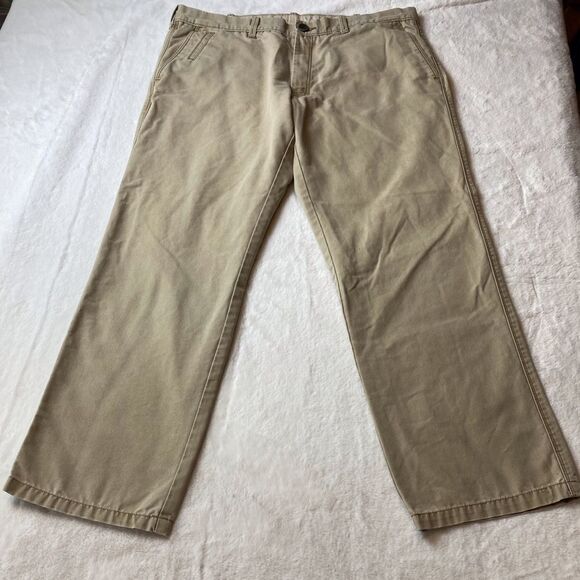 Life Khaki By Haggar Straight Leg Pants Size 36 - Picture 1 of 14